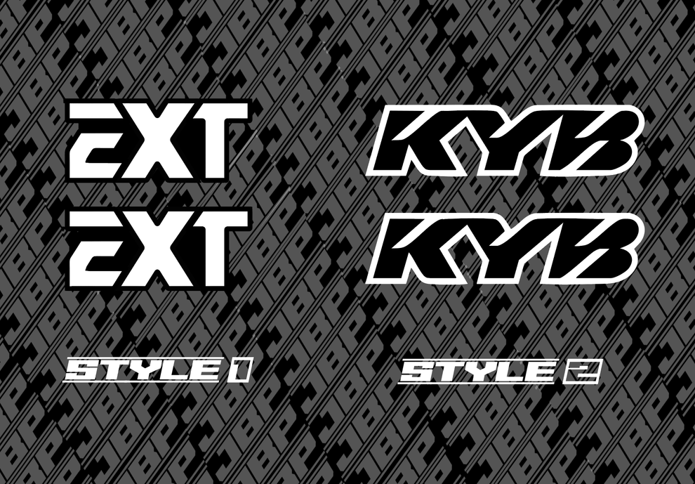 EXT/KYB Fork Decal